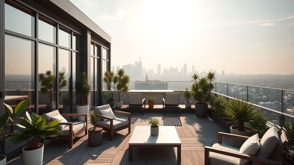 Ekom Cam Balkon ile Çatı Bahçesi Düzenlemesi ve Tasarım İpuçları