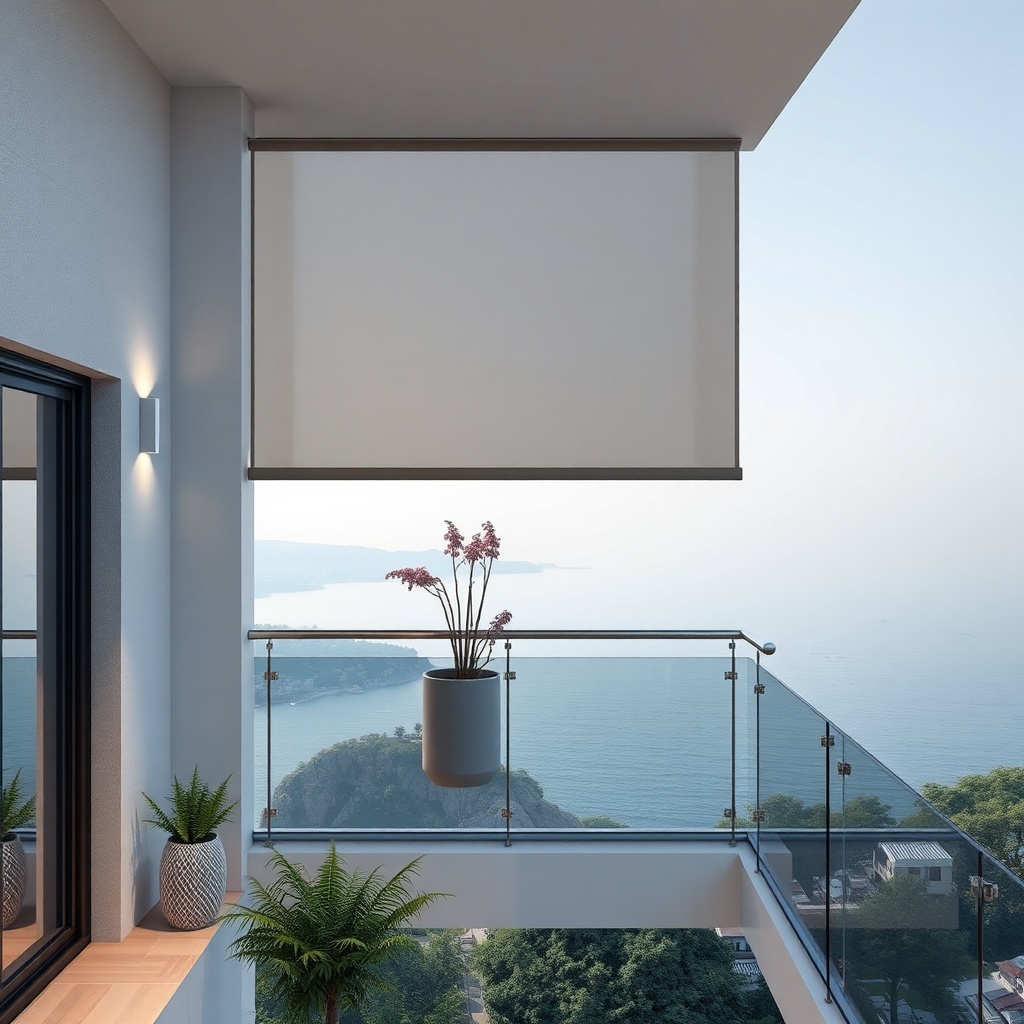 Ekom marka sürgülü cam balkon sistemi