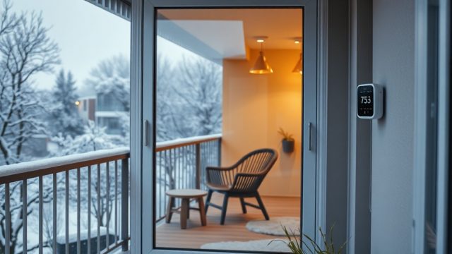 Ekom Cam Balkon Isıtma Sistemleri ve Enerji Tasarrufu
