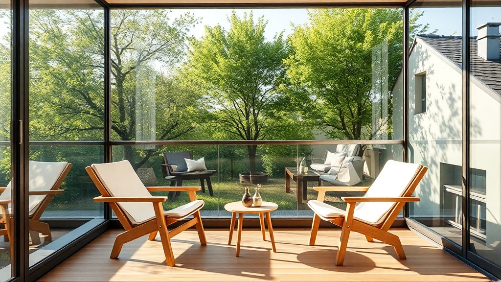 Sistem Cam Balkon Katlanır Koltuk Çözümleri ve Avantajları