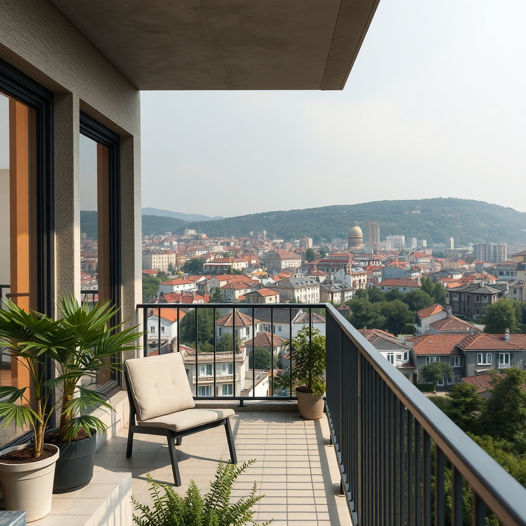 Temiz fotorealistik fotoğraf/illüstrasyon: Alüminyum raflı